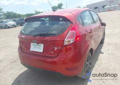 2018 Ford Fiesta Se из США, поврежденный, VIN 3FADP4EJ5JM120094